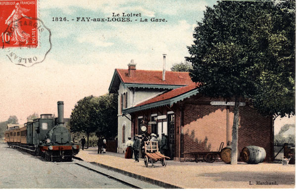 Zoomer sur l'image : Gare de Fay-aux-Loges